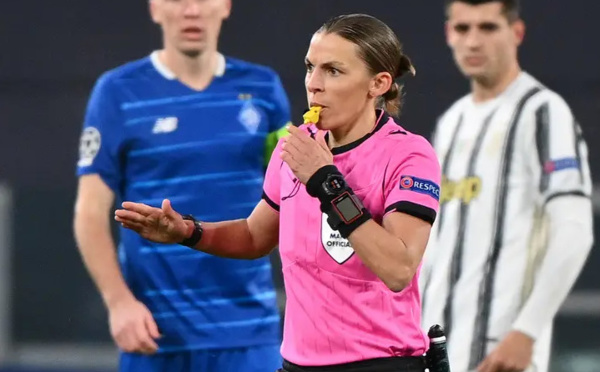 Arbitrage - Stéphanie FRAPPART à l'Euro masculin et aux JO