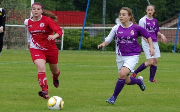 U18F ligue Rhône-Alpes - Revivez la rencontre CLAIX/FC LYON en photos