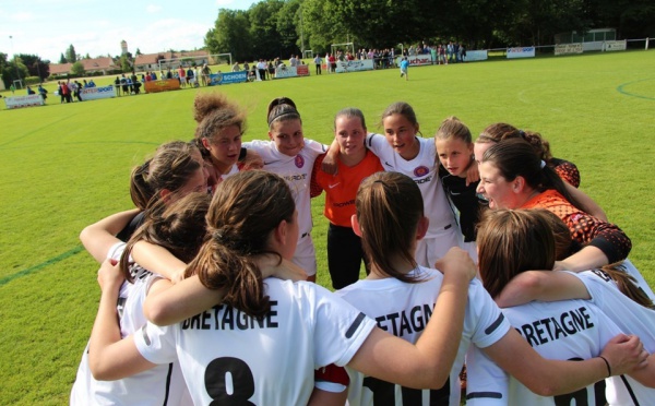 Coupe Nationale U15F - BRETAGNE et ALSACE en finale