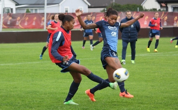 En direct de Norrköping - Les BLEUES travaillent leur adresse