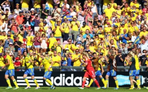 Euro 2013 - Quart de finale - La SUEDE écrase l'ISLANDE 4-0