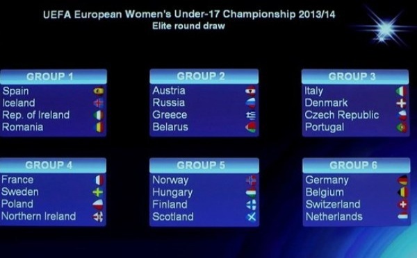 U17 - La FRANCE avec les deux finalistes de l'édition 2013