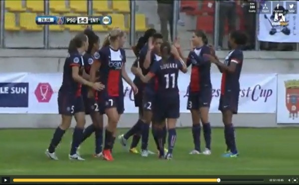 Ladies First Cup - Revivez PSG - INTER DE MILAN en vidéo