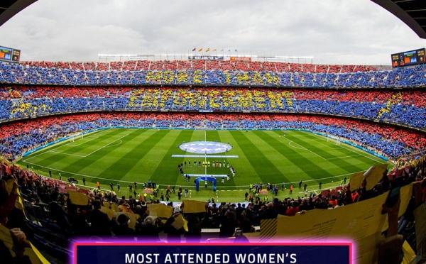 International - Le record de spectateurs pour un match officiel battu lors de BARCELONE - REAL MADRID