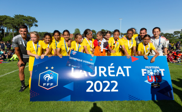 Festival Foot U13F - L'OL remporte l'édition 2022