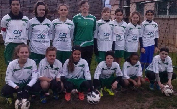 Coupe nationale U13 - Les filles de LABRUGIERE apprennent vite