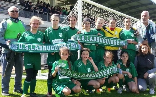 Coupe nationale U13 - Les filles de LABRUGUIERE (Tarn) remportent la finale régionale !