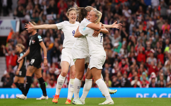 Euro 2022 - L'ANGLETERRE débute par une victoire devant un public record