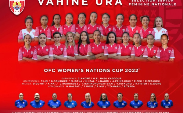 OFC NATIONS CUP - A l'autre bout du Monde, les Vahine Ura prêtes à débuter
