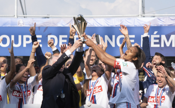 Coupe de France - Wendie RENARD remercie le dévouement d'AULAS