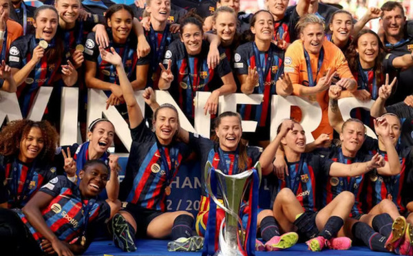 UWCL - Le FC BARCELONE renversant et titré