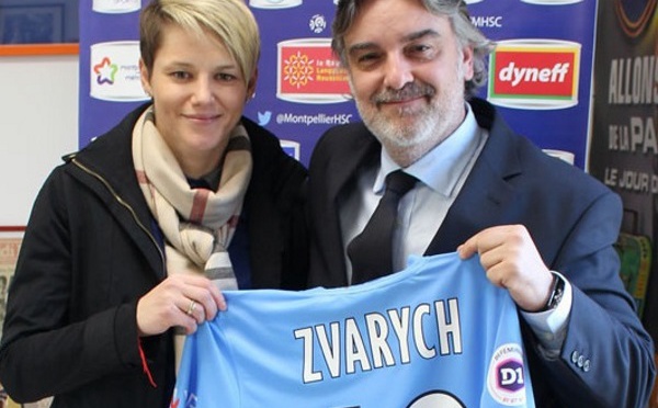 D1 - La gardienne Iryna ZVARICH signe à MONTPELLIER