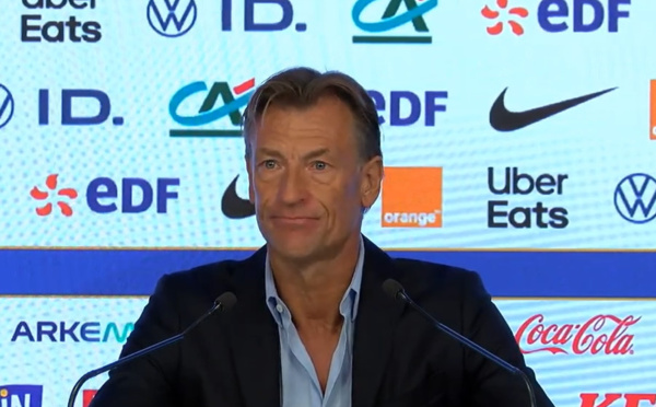 Bleues - Hervé RENARD : « L'objectif, c'est de terminer à la première place »