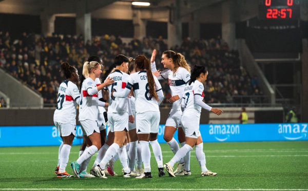 Les Parisiennes s'imposent à l'extérieur (photos Laura Pestel/PSG.fr)