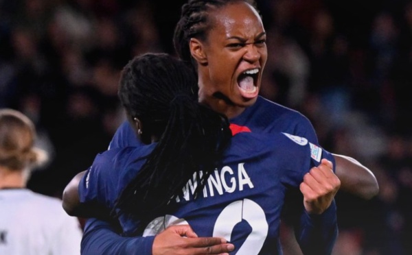 Le duo Chawinga - Katoto a frappé (photo PSG)