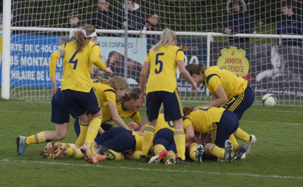 La Suède a saisi sa chance en fin de match (photo Sébastien Duret)