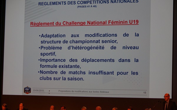 Challenge National Féminin U19 - 30 puis 36 équipes participantes
