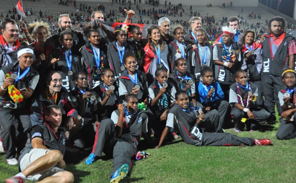 Jeux du Pacifique - L'argent pour la NOUVELLE-CALEDONIE