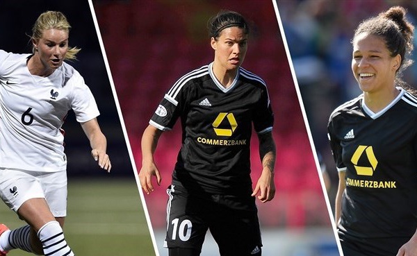 Meilleure Joueuse UEFA 2015 - Amandine HENRY dans le dernier trio