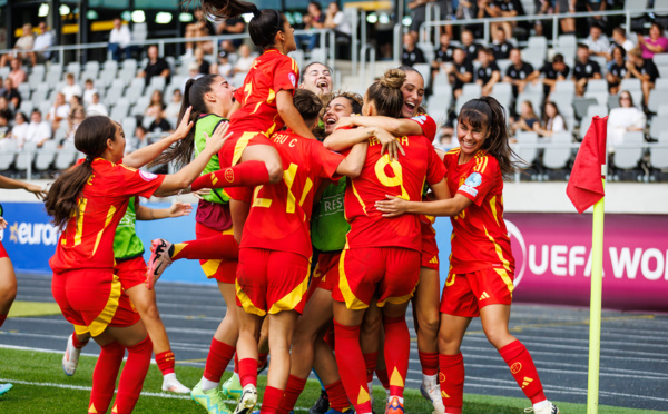 EURO U19 - L'ESPAGNE championne à l'issue de la prolongation