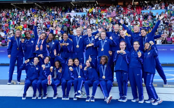 JO Paris 2024 - Cinquième médaille d'or pour les Américaines