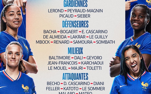 Bleues - Trente joueuses retenues par le sélectionneur