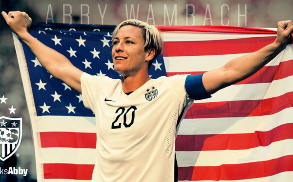 USA - Abby WAMBACH annonce la fin de sa carrière à la Maison Blanche