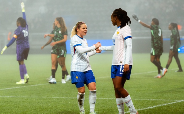 Bleues - La FRANCE en rodage dispose du NIGERIA