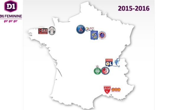 D1 (10e journée) - LIVE SCORES (terminé) : NIMES - RODEZ : 2-4, PSG - ALBI : 3-0, ST MAUR - MONTPELLIER : 0-5, LYON - SOYAUX : 7-1, GUINGAMP - JUVISY : 0-3