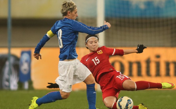 International - CHINE - ITALIE : 1-1