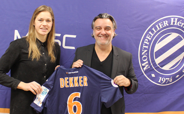 D1 - Anouk DEKKER officiellement montpelliéraine