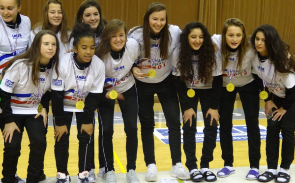 UNSS - Championnat de France Excellence Cadettes Lycées : ST BRIEUC champion aux tirs au but