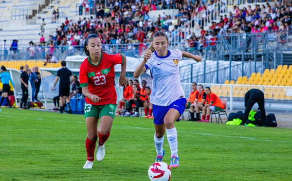 Lola Gstalter a ouvert le score (photo Nicolas Revello/Sud Ladies Cup)