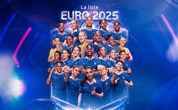 Bleues - Les 23 pour l'Euro 2025
