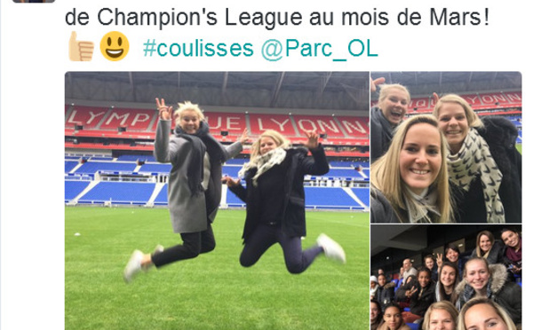 Ligue des Champions - Les Lyonnaises ont découvert le stade des Lumières