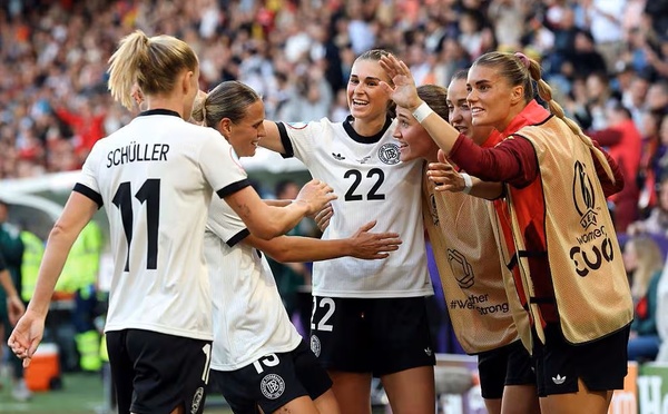 L'Allemagne est qualifiée mais devancée par la Suède (photo UEFA.com)