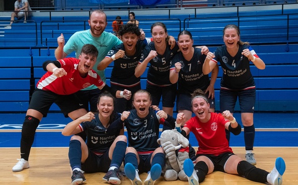 Futsal - L'Université de Nantes au pied du podium