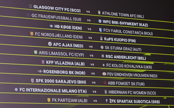 EUROPA CUP - Le tirage du premier tour effectué