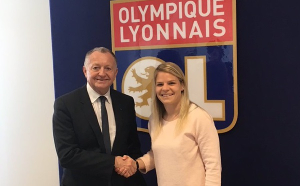 D1 - Eugénie LE SOMMER prolonge pour 3 ans à l'OL