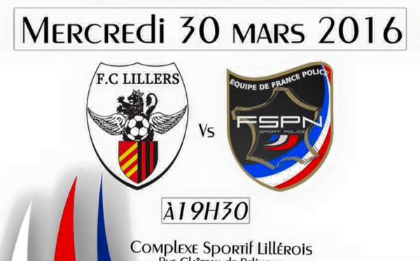 Amical - LILLERS - FRANCE POLICE : 0-1