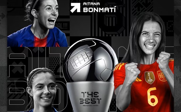 FIFA The Best - Aitana BONMATI récompensée pour la 3e fois, les lauréates