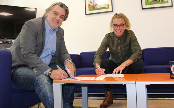 #D1F - Laëtitia TONAZZI prolonge jusqu'en 2017 à MONTPELLIER