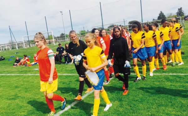 U15 - Les joueuses nées en 2001 en stage national