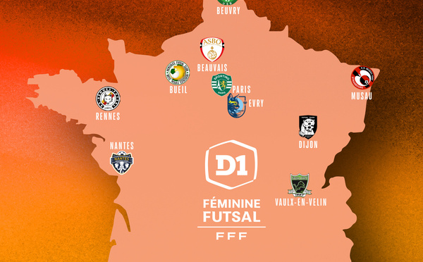D1 Futsal Féminine : douze clubs pour écrire la première page de l’histoire