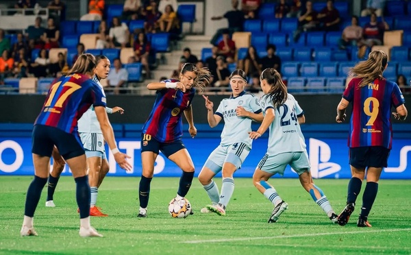 Ligue des Champions - Le PARIS FC chute face au champion barcelonais