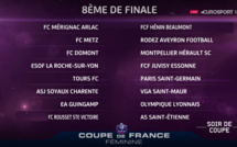 Coupe de France - Huitièmes de finale : deux chocs entre D1 : METZ - RODEZ et GUINGAMP - LYON Coupe de France - Huitièmes de finale : deux chocs entre D1 : METZ - RODEZ et GUINGAMP - LYON