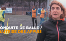 Conduite de balle et maîtrise des appuis avec Marinette Pichon