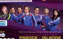 Les 18 Bleues pour France - Islande, le 24 octobre à Lyon Les 18 Bleues pour France - Islande, le 24 octobre à Lyon