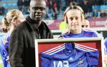 Sandrine Soubeyrand récompensée pour ses 143 sélections