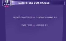 Coupe de France (Demies) - GRENOBLE face à l'OL, le PARIS FC accueillera le LOSC